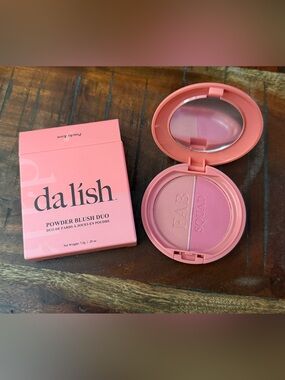 da lish Peachy Keen Powder Blush Duo BNIB
